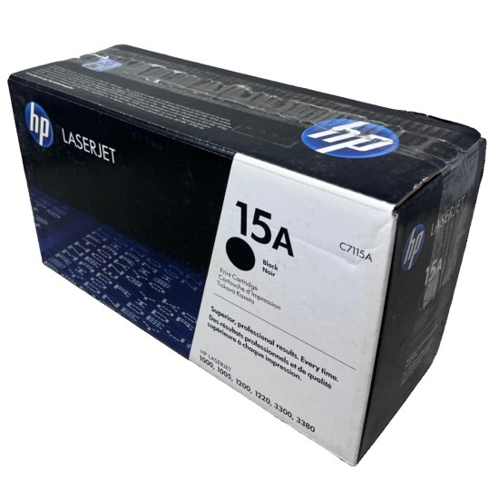 HP C7115A 15A TONER ORIGINALE LASERJET 1000W/1005W/1200/1220/3300/3320 [OPEN BOX