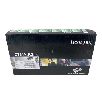 LEXMARK C734A1KG TONER ORIGINALE NERO PER C734/X734/C736/X736/X738/C736n [A BOX]