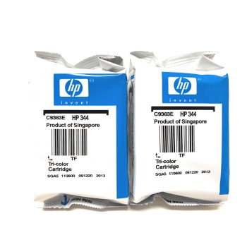 HP C8765EE 338 2 CARTUCCE ORIGINALI NERO DESKJET 5740/6540 PSC1510/1600 [NO BOX]