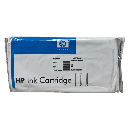 HP C9372A HP 72 CARTUCCIA ORIGINALE MAGENTA DESIGNJET T610/T620/T790 [NO BOX]