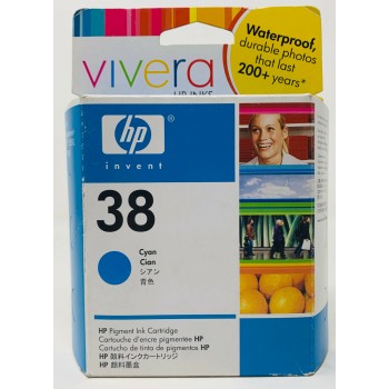HP C9415A 38 CARTUCCIA ORIGINALE CIANO PER PHOTOSMART PRO B8850/B9180