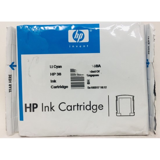 HP C9418A HP 38 CARTUCCIA ORIGINALE CIANO CHIARO PHOTOSMART PRO B8850/B9180 HP C9418A HP 38 CARTUCCIA ORIGINALE CIANO CHIARO PHOTOSMART PRO B8850/B9180