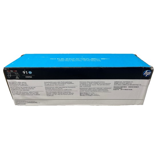 HP C9470A HP 91 CARTUCCIA ORIGINALE LIGHT CIANO DESIGNJET Z6100 [2022]
