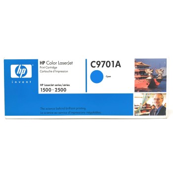 HP C9701A 121A TONER ORIGINALE CIANO PER HP COLORLASERJET 1500/2500 [B BOX]