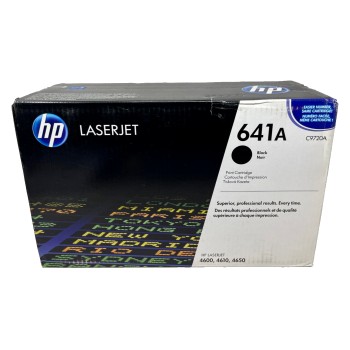 HP C9720A 641A TONER ORIGINALE NERO PER HP COLORLASERJET 4600/4610/4650 [A BOX]