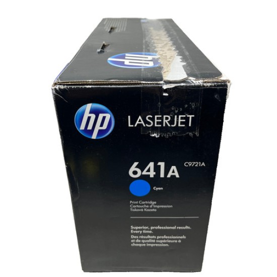 HP C9721A 641A TONER ORIGINALE CIANO HP COLORLASERJET 4600/4610/4650 [OPEN BOX]