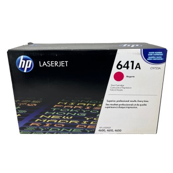 HP C9723A 641A TONER ORIGINALE MAGENTA PER COLORLASERJET 4600/4610/4650 [A BOX]