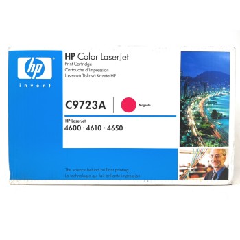 HP C9723A 641A TONER ORIGINALE MAGENTA COLORLASERJET 4600/4610/4650 [BLUE BOX]