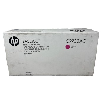 HP C9733AC C9733A 645A TONER ORIGINALE MAGENTA LASERJET 5500/5550 SERIES [B BOX]
