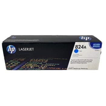 HP CB381A 824A TONER ORIGINALE CIANO LASERJET CP6015/CM6030mfp/CM6040 [A BOX]