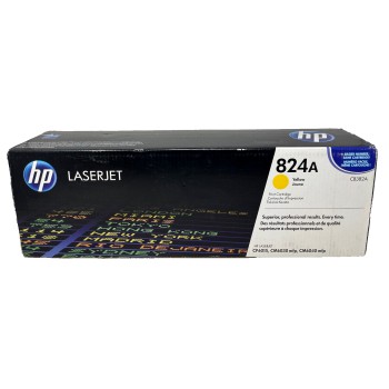 HP CB382A 824A TONER ORIGINALE GIALLO LASERJET CP6015/CM6030mfp/CM6040 [B BOX]