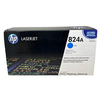 HP CB385A 824A TAMBURO ORIGINALE CIANO LASERJET CP6015/CM6030mfp/CM6040 [A BOX]