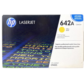 HP CB402A 642A TONER ORIGINALE GIALLO COLORLASERJET CP4005n/CP4005dn [A BOX]