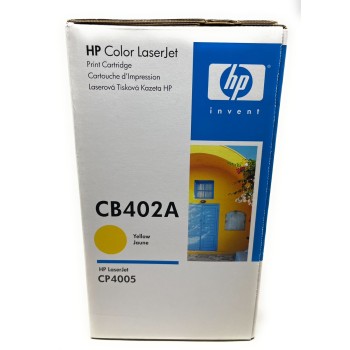 HP CB402A 642A TONER ORIGINALE GIALLO COLORLASERJET CP4005n/CP4005dn [BLU BOX]