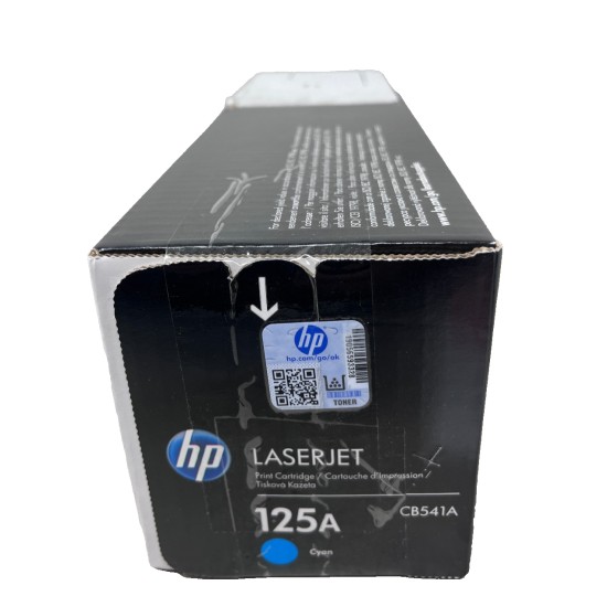 HP CB541A 125A TONER ORIGINALE CIANO COLORLASERJET CP1215/CP1515/CM1312 OPEN BOX