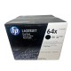 HP CC364XD 64X DUALPACK ORIGINALE NERO PER LASERJET P4014/P4015/P4515 [OPEN BOX]