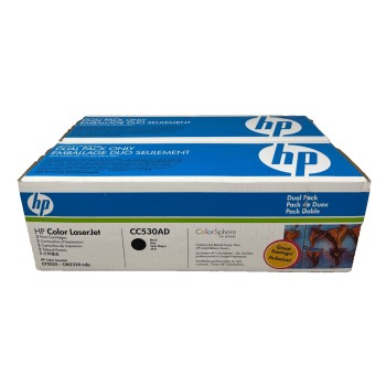 HP CC530AD 304A MULTIPACK ORIGINALE NERO COLORLASERJET CP2025/CM [BLU BOX]