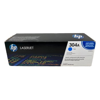 HP CC531A 304A TONER ORIGINALE CIANO COLORLASERJET CP2020/CP2025/CM2320 [A BOX]