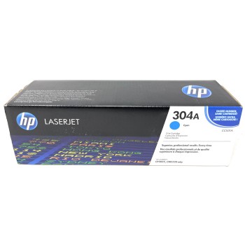 HP CC531A 304A TONER ORIGINALE CIANO COLORLASERJET CP2020/CP2025/CM2320 [A BOX]