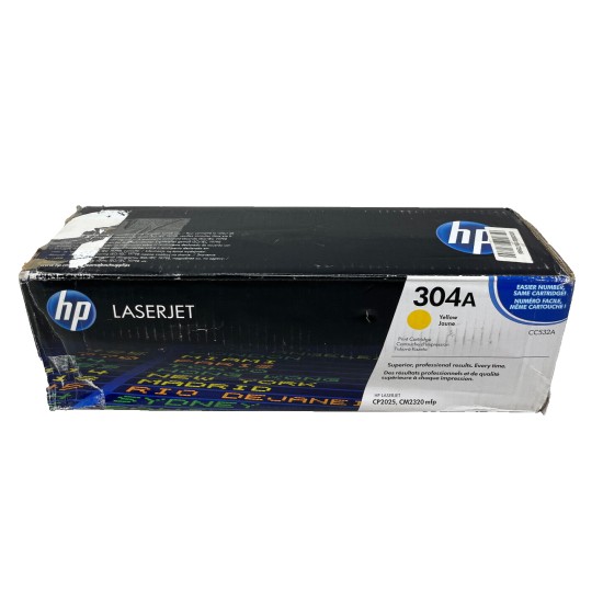 HP CC532A 304A TONER ORIGINALE GIALLO PER COLORLASERJET CP2020/CM2320 [OPEN BOX]