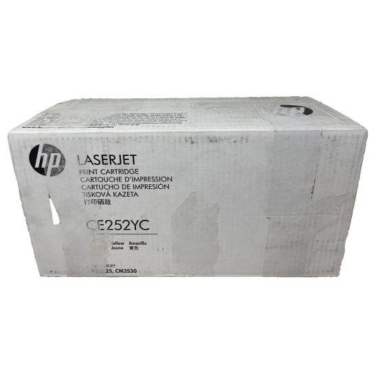 HP CE252YC 504A TONER ORIGINALE GIALLO HP LASERJET CP3525/CP3525N/CM3530 [B BOX]