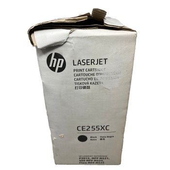 HP CE255X 55X TONER ORIGINALE NERO PER LASERJET P3015/PRO 500 M521DW [D BOX]