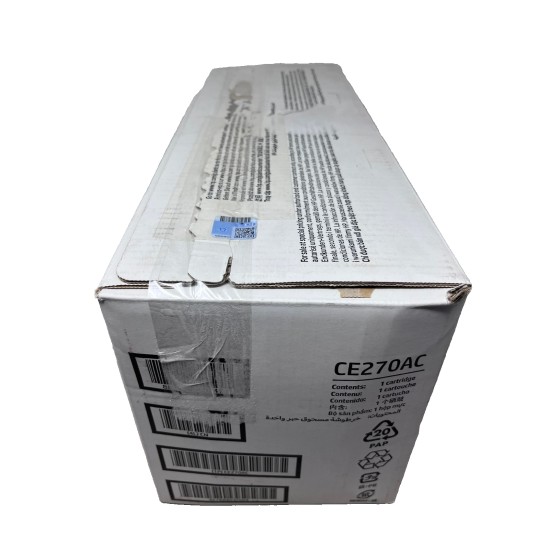 HP CE270A 650A TONER ORIGINALE NERO COLORLASERJET CP5525/M750n [OPEN BOX]