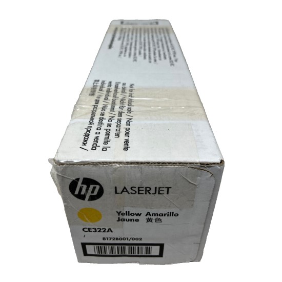 HP CE322A 128A TONER ORIGINALE GIALLO PER LASERJET PRO CP1525/CM1415 [C BOX]