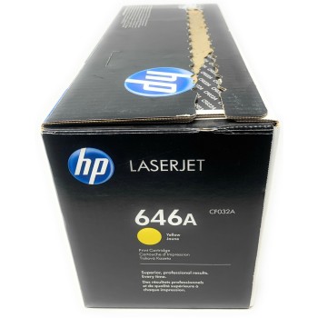 HP CF032A 646A TONER ORIGINALE GIALLO HP COLORLASERJET CM4540 MFP [OPEN BOX]