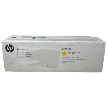 HP CF302A 827A TONER ORIGINALE GIALLO LASERJET ENTERPRISE FLOW M880Z [B BOX]