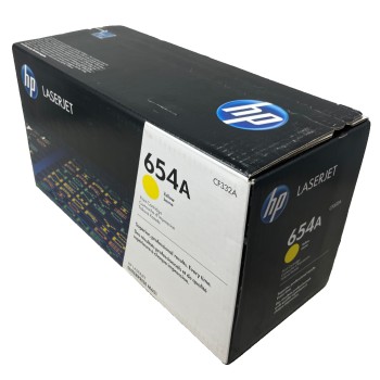 HP CF332A 654A TONER ORIGINALE GIALLO PER HP LASERJET ENTERPRISE M651 [A BOX]