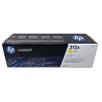 HP CF382A 312A TONER ORIGINALE GIALLO LASERJET PRO 400 COLOR MFP M476DN [A BOX]