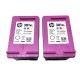 HP 301XL CH564EE X2 CARTUCCE ORIGINALE COLORE XL DESKJET 1050/2050/3050 [NO BOX]