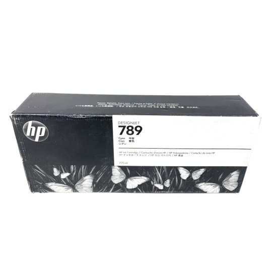 HP CH616A 789 CARTUCCIA ORIGINALE CIANO PER HP DESIGNJET L25500 775 ml [2018]