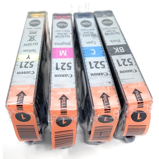 CANON CLI-521 MULTIPACK 4 COLORI PIXMA iP3600/PIXMA iP4600/iP4700/MP540/MX870