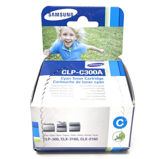 SAMSUNG CLP-C300A TONER ORIGINALE CIANO CLP-300/CLX-2160/CLX-3160 [A BOX]