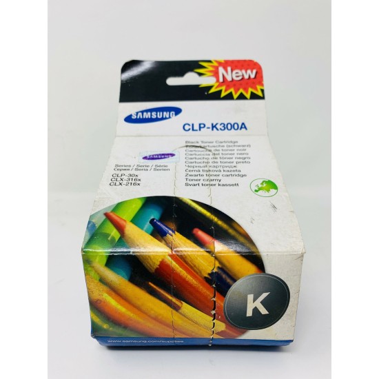 SAMSUNG CLP-K300A TONER ORIGINALE NERO CLP-300/CLX-2160/CLX-3160 SAMSUNG CLP-K300A TONER ORIGINALE NERO CLP-300/CLX-2160/CLX-3160