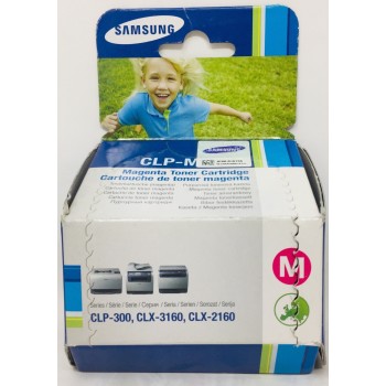 SAMSUNG CLP-M300A TONER ORIGINALE MAGENTA CLP-300/CLX-2160/CLX-3160 [A BOX]