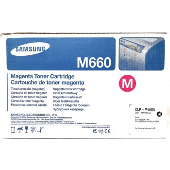 SAMSUNG CLP-M660A TONER ORIGINALE MAGENTA CLP-610/CLP-660/CLX-6200/6210 [A BOX]