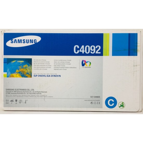 SAMSUNG CLT-C4092S TONER ORIGINALE CIANO CLP-310/CLP-315/CLX-3170FN [A BOX]