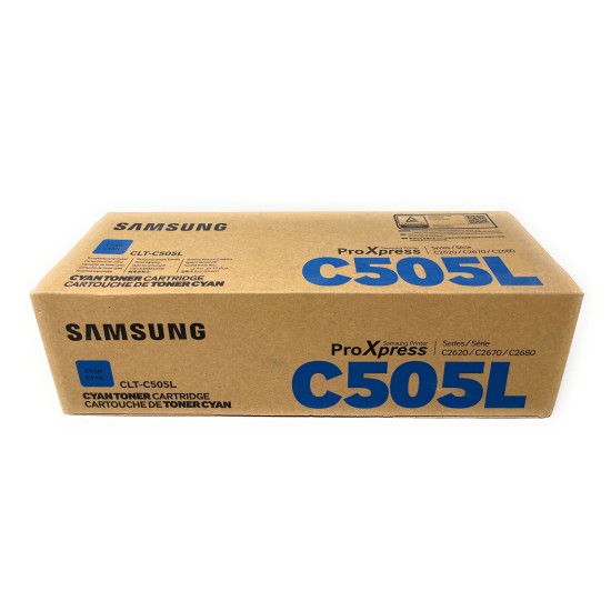 SAMSUNG CLT-C505L TONER ORIGINALE CIANO PRO XPRESS C2620/C2670/C2680 [A BOX]