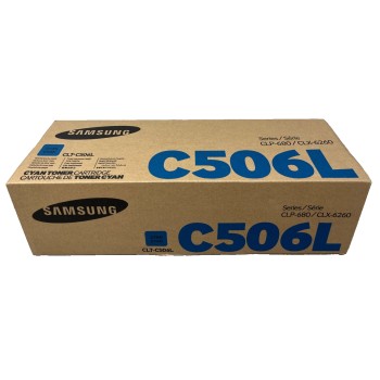 SAMSUNG CLT-C506L 506L TONER ORIGINALE CIANO CLP-680ND/CLX-6260N/6260FW [A BOX]
