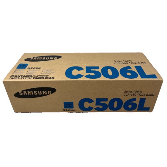 SAMSUNG CLT-C506L 506L TONER ORIGINALE CIANO CLP-680ND/CLX-6260N/6260FW [A BOX]