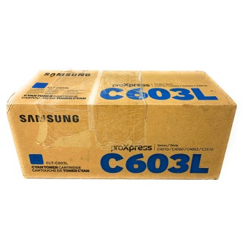 SAMSUNG CLT-C603L TONER ORIGINALE CIANO PRO EXPRESS C3510/C4010/C4060 [C BOX]