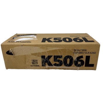 SAMSUNG CLT-K506L 506L TONER ORIGINALE NERO CLP-680ND/CLX-6260N/6260FW [C BOX]