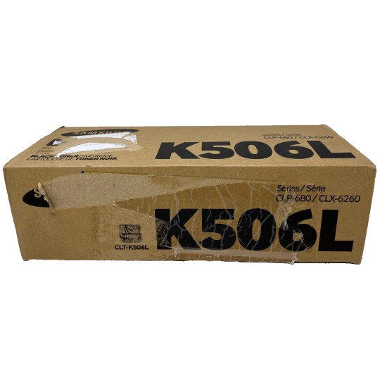 SAMSUNG CLT-K506L 506L TONER ORIGINALE NERO CLP-680ND/CLX-6260N/6260FW [C BOX]