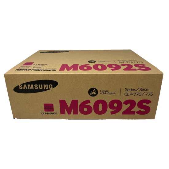SAMSUNG CLT-M6092S 6092S TONER ORIGINALE MAGENTA PER CLP-770ND/CLP-775ND [A BOX]