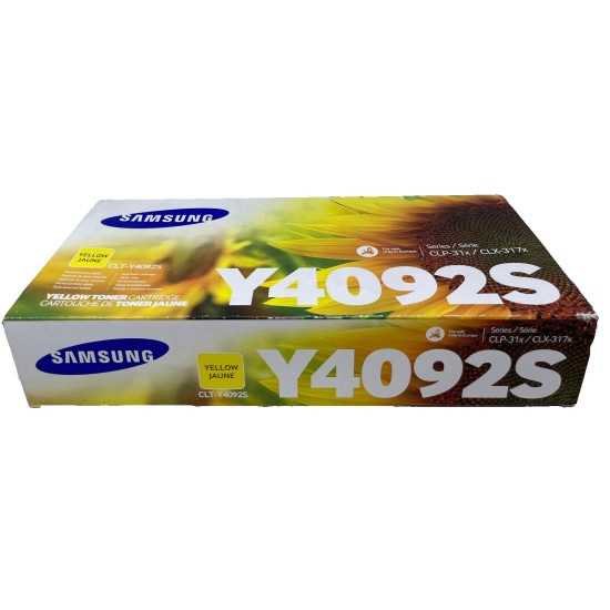 SAMSUNG CLT-Y4092S TONER ORIGINALE GIALLO CLP-310/CLP-315/CLX-3170FN [A BOX]