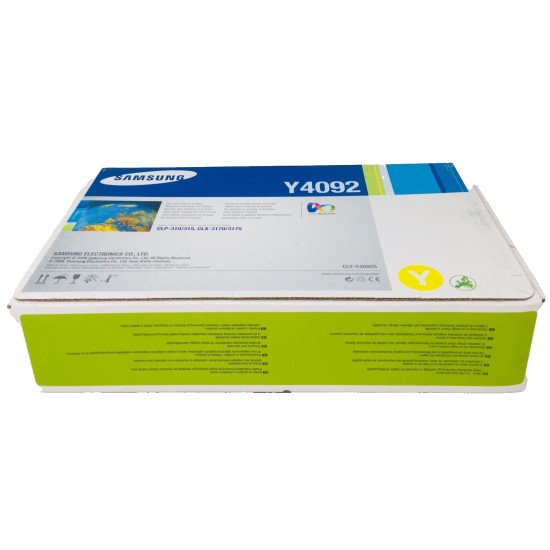SAMSUNG CLT-Y4092S TONER ORIGINALE GIALLO CLP-310/CLP-315/CLX-3170FN [A BOX]