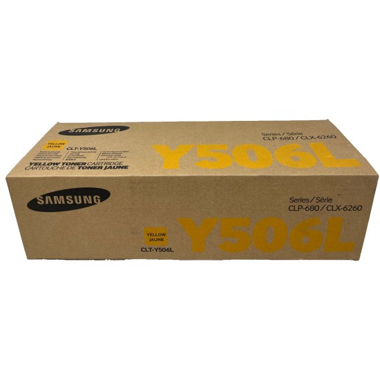 SAMSUNG CLT-Y506L 506L TONER ORIGINALE GIALLO CLP-680ND/CLX-6260N/6260FW [A BOX]